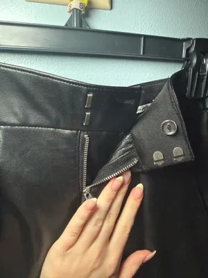 Abercrombie Leather Shorts Vegan thumbnail 5