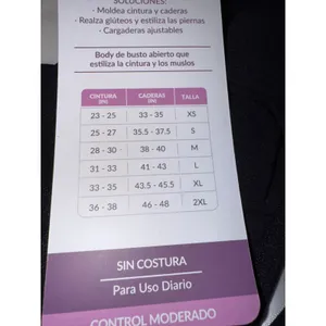 Brand New Curveez Women's Size Small Black Second Skin Hip Hugger Bodysuit thumbnail 4