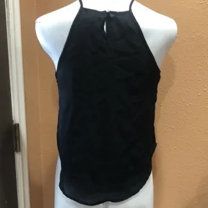 Abercrombie and Fitch black sleeveless top thumbnail 3