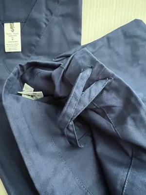 Sari Sari Navy Blue Drawstring Pants Scrub Set Size M thumbnail 3