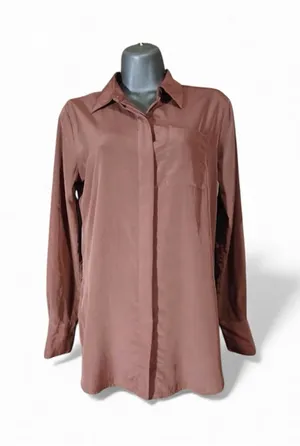 Nine West Women's XS Long Sleeve Button Front Blouse – (INV115) A2 thumbnail 1