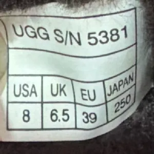 UGG Sunburst Tall Boots Womens Brown Leather Suede‎ Shearling Lined 8 thumbnail 7