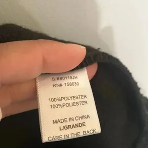 Love Tree Black Snap Closure Collared Shacket Semi Crop Size Large #400 thumbnail 5