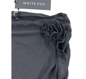 White Fox Boutique - Dancing In The Street Mini Skirt in Black thumbnail 2