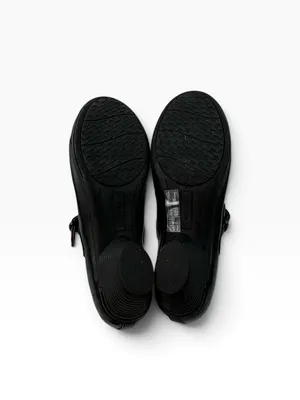 -Cobb Hill Laurel Mary Jane Womens Heels 9 Black Leather Comfort Soft Shoe thumbnail 8