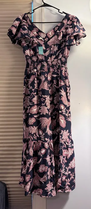 Floral Midi Dress thumbnail 1