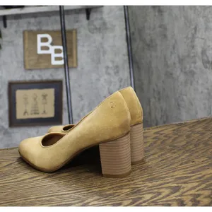 Zodiac Womens Gloria Block-Heel Pumps I3408L1 Brown 8M thumbnail 2