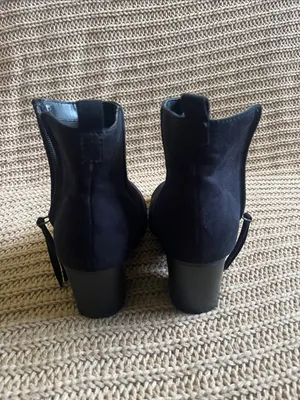 Old Navy Black Kids Ankle Boots thumbnail 6