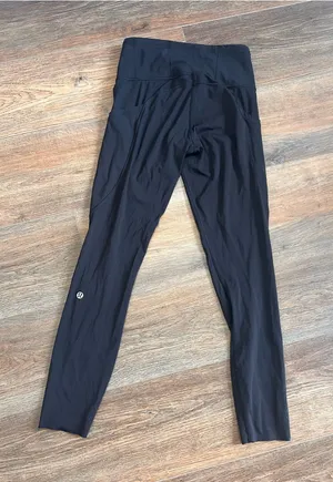 lululemon athletica Black High-Waist Athletic Leggings thumbnail 1