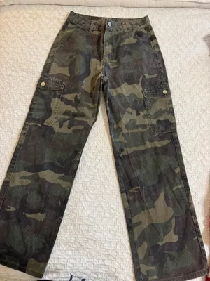 Shein Camo Pants Cargo thumbnail 1