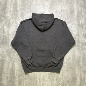 Vintage Lee Heavyweight Ohio State Buckeyes Grey Cotton Hoodie Sweatshirt thumbnail 4