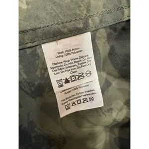 Eddie Bauer Womens Vest Small Lightweight Camo Green Camouflage Nylon Outdoor thumbnail 5
