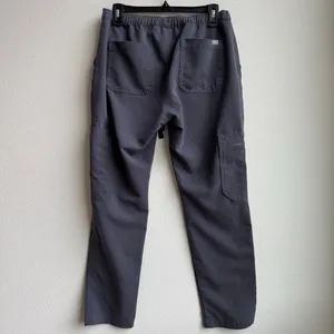 Figs Technical Collection Gray Scrub Pants Size Small SHORT Womens Straight Leg thumbnail 4