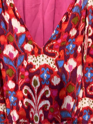 Anthropologie Robin Tiered Mini Dress Shift Fit Flowy Flattering Size Medium thumbnail 6