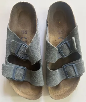 Birkenstock Arizona Suede Leather Sandals 39 thumbnail 1
