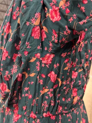 Free People Floral Print LS Free People Floral Print Long Sleeve Mini Dress M thumbnail 7