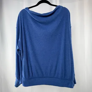 Free People Main Squeeze Hacci in Blue‎ Size Medium thumbnail 3