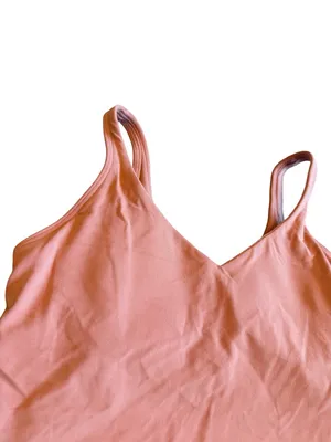 Lululemon Align Peach Pullover Tank Top Workout Athletic Stretch Size 4 Women's thumbnail 3