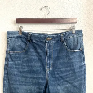 American Eagle Womens Jeans Denim Blue Curvy High Rise Jegging Stretch Size 18 thumbnail 3