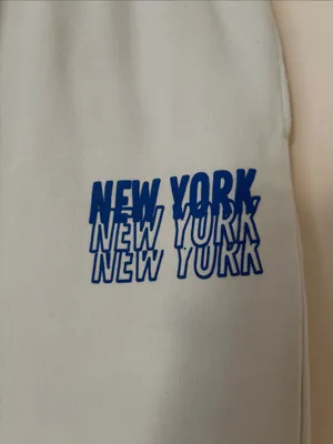 Starfit New York light gray sweatpants thumbnail 2