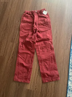 Free People Movement Voyager Burgundy Pants thumbnail 2