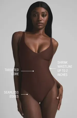 SKIMS Body CS Plunge Bodysuit XS thumbnail 2