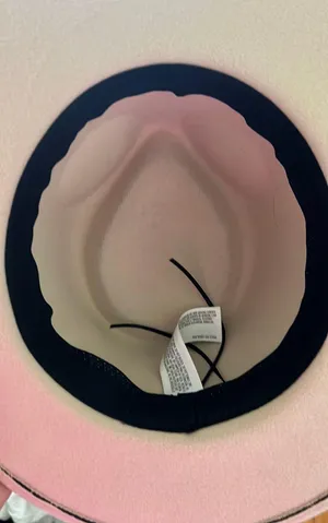 Flat Brim Hat Tan thumbnail 4