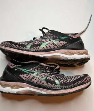 ASICS Gel Kayano 27 Black/Ginger Peach WMNS Size 7.5 thumbnail 2