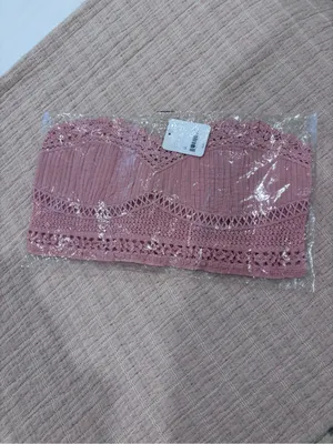 Free People Tallulah Bralette Size Medium NWT Maurice/ Pink thumbnail 4