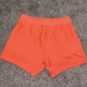 Gymshark Women's Orange Athletic Shorts Size Medium Drawstring Gym thumbnail 4