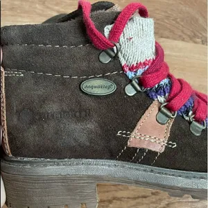 Eric‎ Michael suede upper hiking boots sz 6.5 thumbnail 3