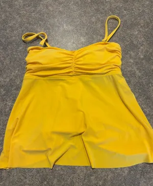 Magicsuit Bright Yellow Tankini Swim Top thumbnail 1