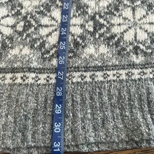 Abercrombie & Fitch Y2K Turtleneck Sweater Marled Large M0467 thumbnail 6