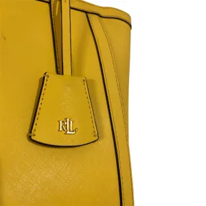 Yellow Ralph Lauren tote bag purse thumbnail 5