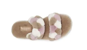 Koolaburra By Ugg | Womens Ya-Baby Slide Sandal Slippers Size 8 Faux Fur thumbnail 2