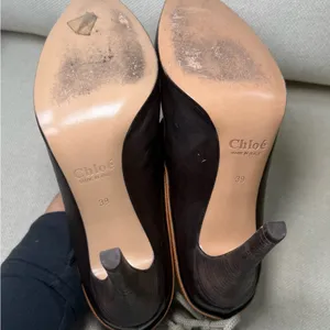 Vintage Chloe Muttone Gibbon Calf Heels EU SIZE 39 thumbnail 5