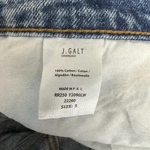 John Galt Brandy Melville Flare Jeans‎ Low Rise Light Wash Women's Size Small thumbnail 7