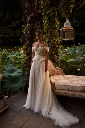 Milla Nova Strapless wedding dress thumbnail 2