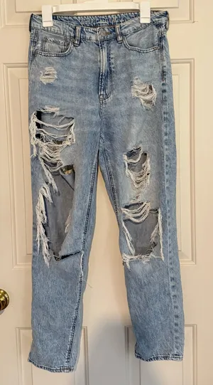 American eagle mom jeans thumbnail 1