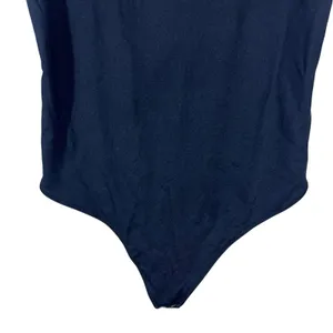 Abercrombie & Fitch Soft A&F Collection Solid Bodycon Black Minimalist Size L thumbnail 3