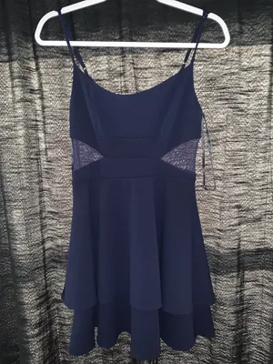 Navy Blue Dress thumbnail 2