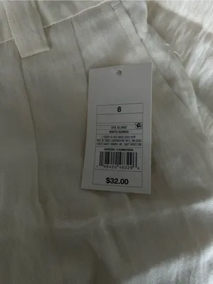 a new day Cream Wide-Leg Linen-Blend Trousers 8 thumbnail 3