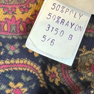 Candace By Ingrid Paisley Midi Dress Size 5/6‎ thumbnail 10
