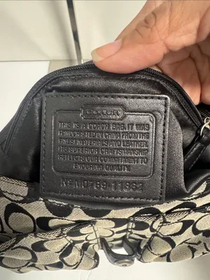 Coach SoHo Signature Flap Bag Y2K Oversized Hardware thumbnail 10