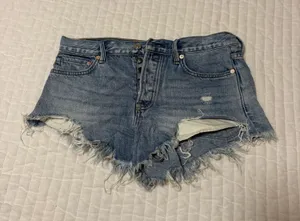 Free People Denim Shorts thumbnail 1