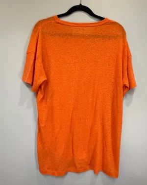 Aerie Women’s Small Orange Oversized Relaxed T-Shirt thumbnail 3