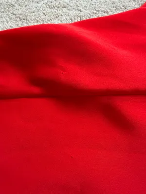 Free People x Fame & Partners Dea Red Satin Wrap‎ Maxi Dress Size 8 thumbnail 14