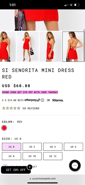 Princess Polly Si Señorita Red Mini Dress thumbnail 8