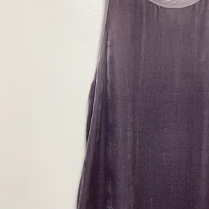 Wilfred Sevres Lilac Silk Crushed Velvet Sleeveless Top thumbnail 3