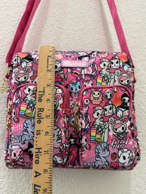 TOKIDOKI Y2Kawaii Double Pocket Super Kawaii Crossbody Bag thumbnail 6